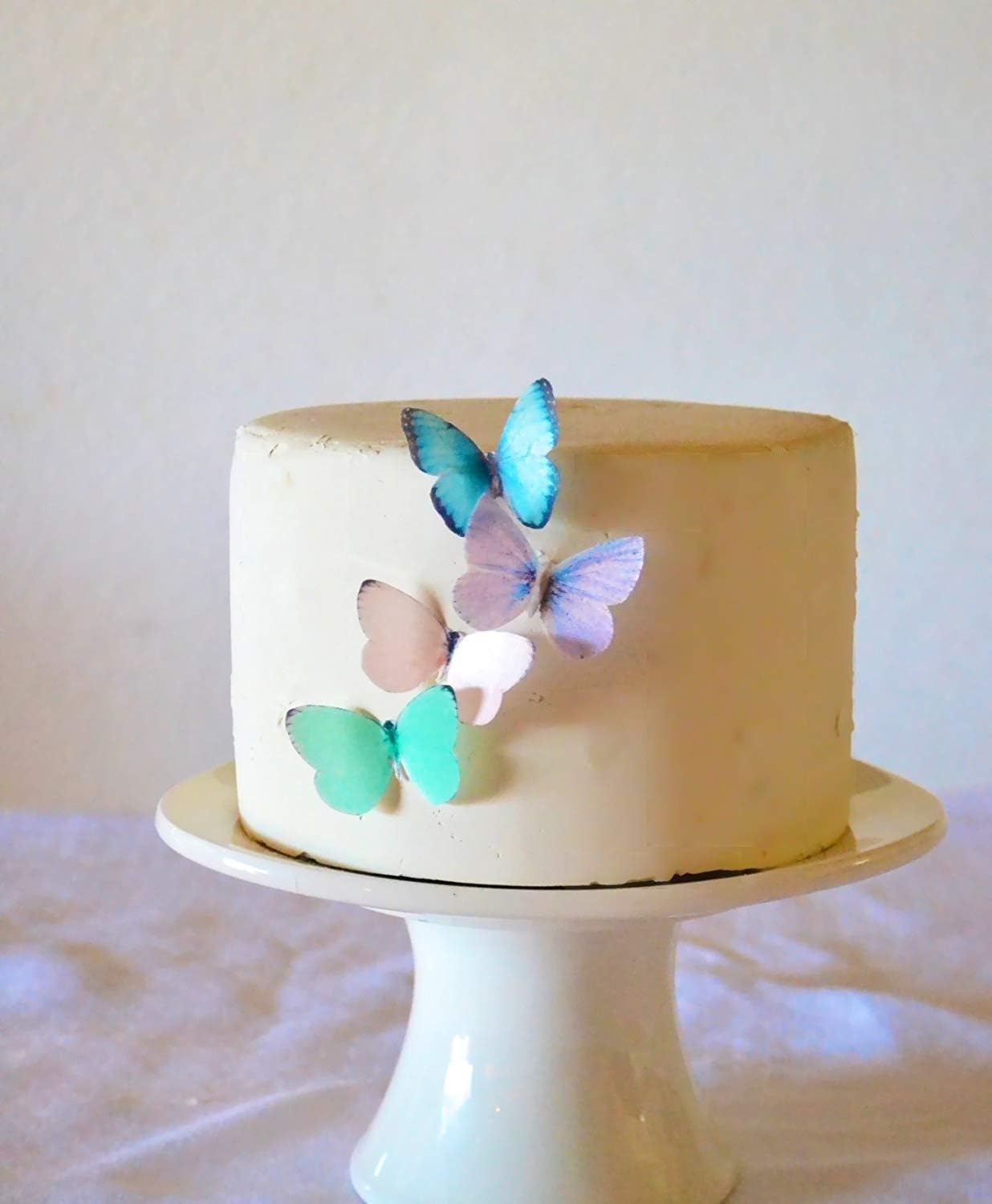 Edible Butterfly Cake Toppers – Small Size – Assorted Set of 24