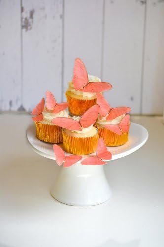 Edible Butterfly Cake Toppers – Assorted Size – Set of 15