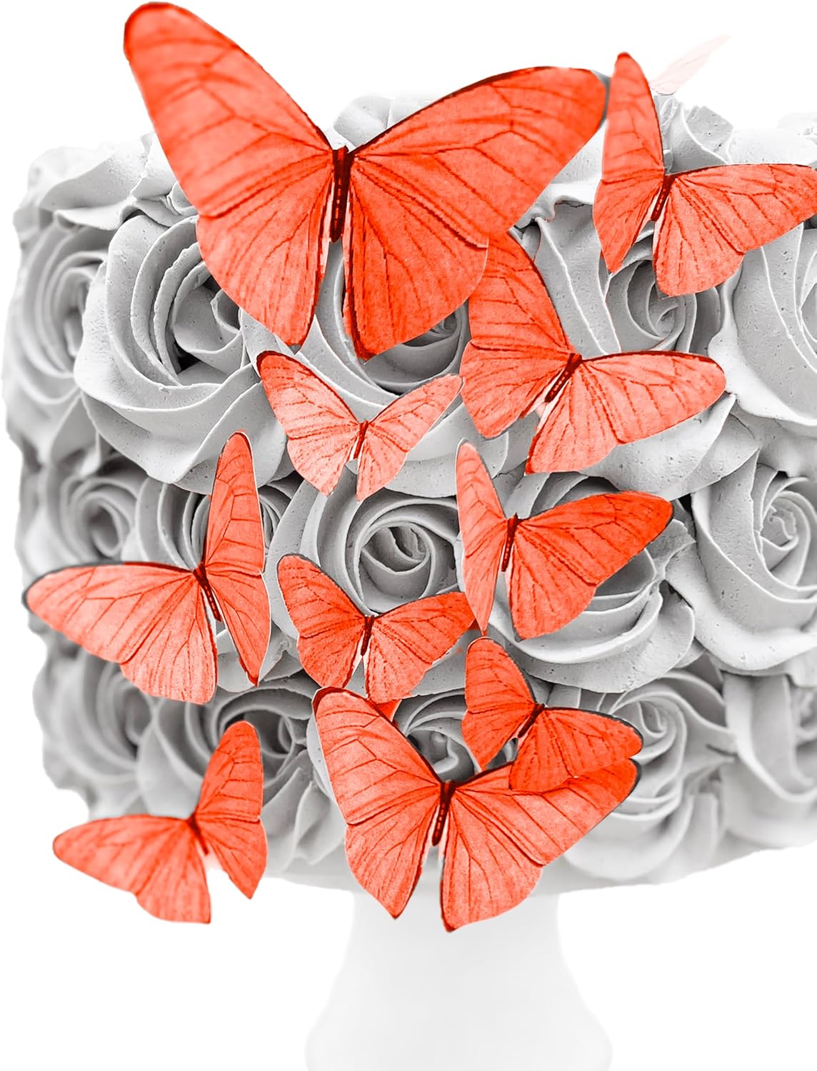 Edible Butterfly Cake Toppers – Assorted Size – Set of 15